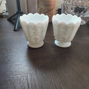 Westmoreland jardiniere garden planter dated from 1910-1929, 2 available